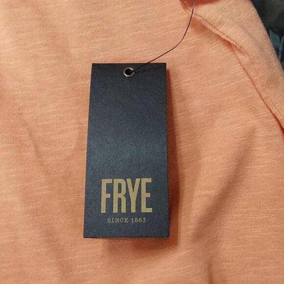 Embroidered Yoke Tee | Frye | Medium - Picture 8 of 13